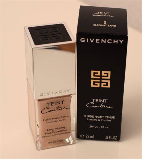 givenchy teint couture fluide review|givenchy teint couture everwear foundation.